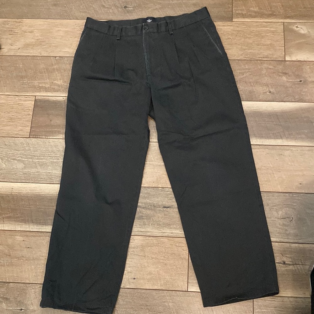 Grey Baggy Dockers